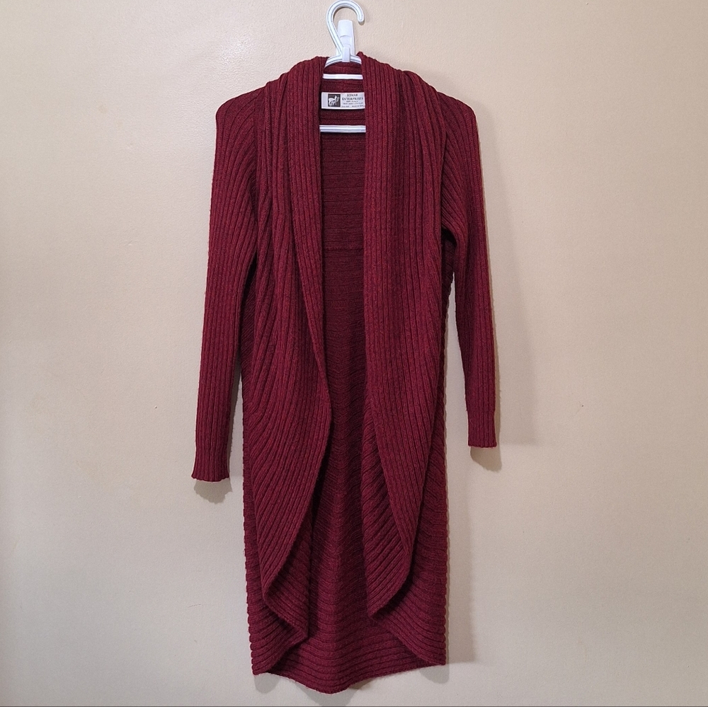 Kimar Enterprises Alpaca Open Cardigan Sweater